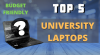Inexpensive Laptops for University Students - Your guide to 2020
