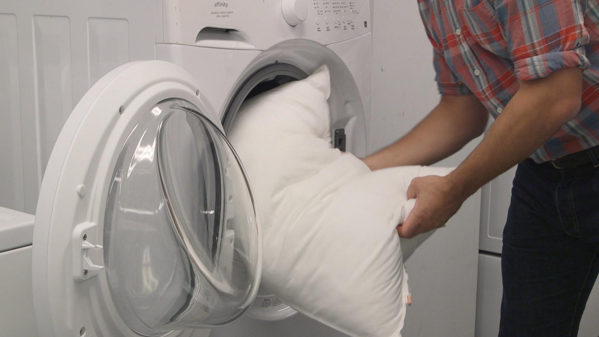 washing your cool pillows
