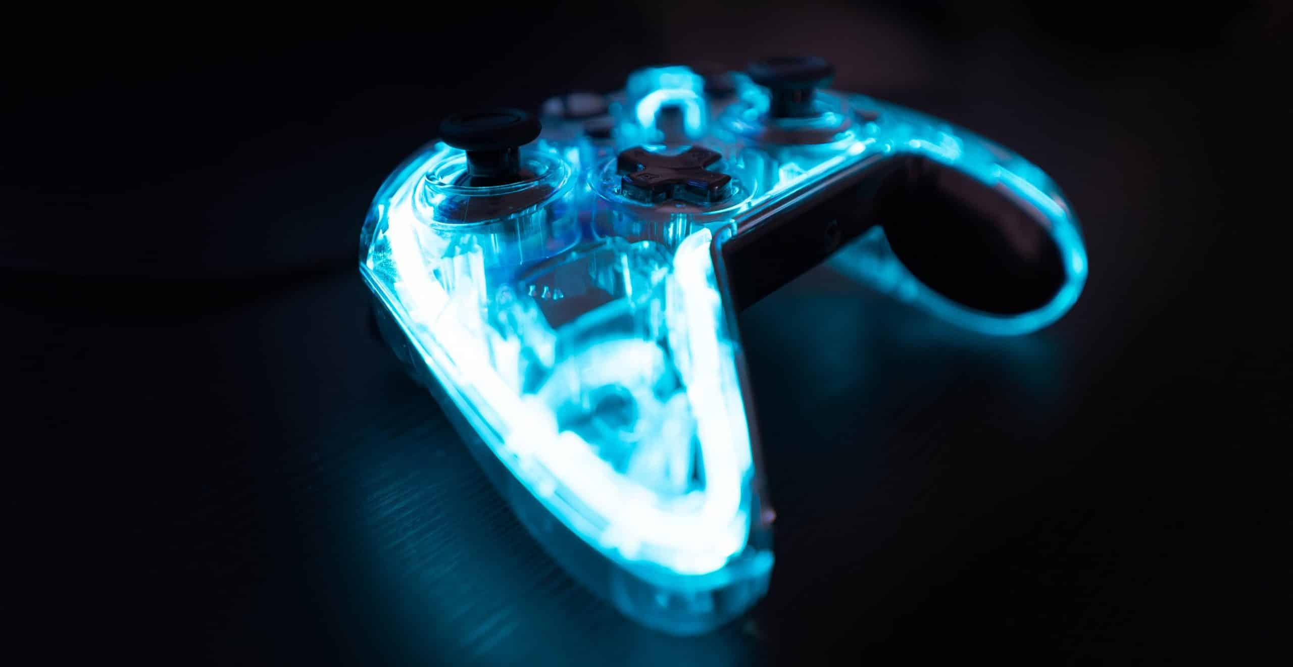 LED lighting can enhance your L-shaped gaming desk to infinity and beyond