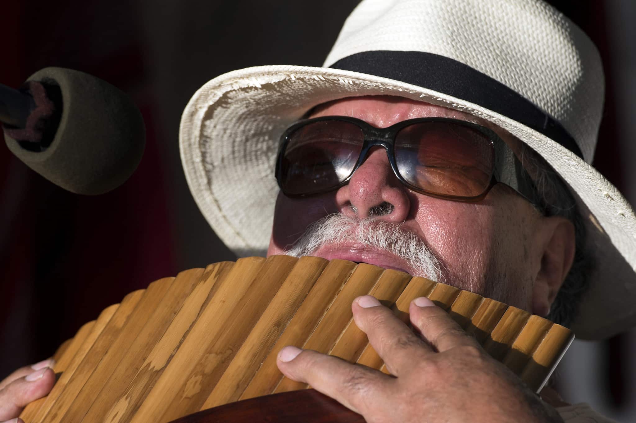 How to play the panpipe