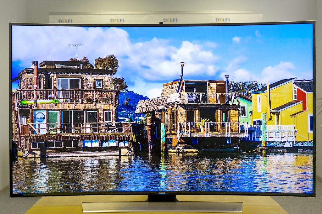 a picture to show how a high resolution TV screen shows a nice amount of clarity and contrast